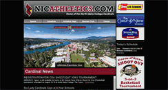 Desktop Screenshot of nicathletics.com